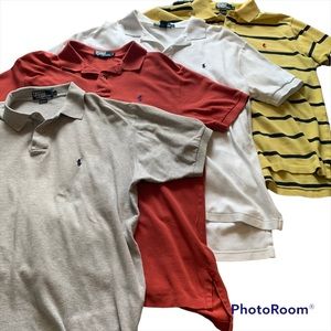 Polo Ralph Lauren, Men’s Polos size Large, set of 4